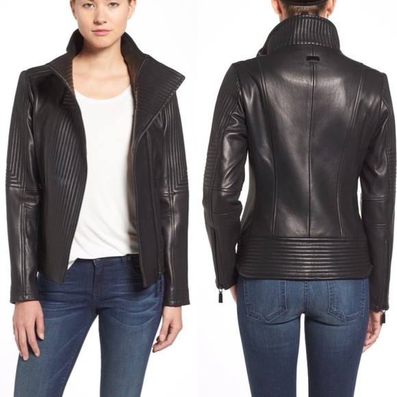 shiny winter jacket